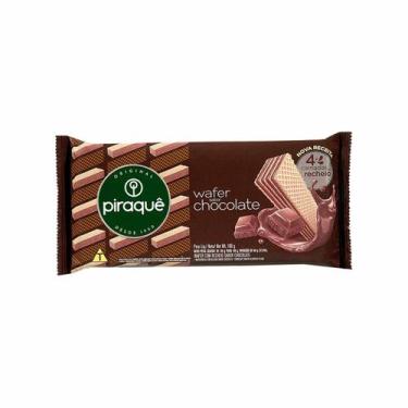 Imagem de Biscoito Wafer Sabor Chocolate Piraquê 100g