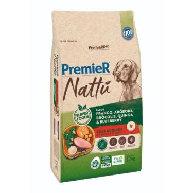 Imagem de Ração Premier Nattú Cães Frango, Abóbora E Brócolis 12Kg
