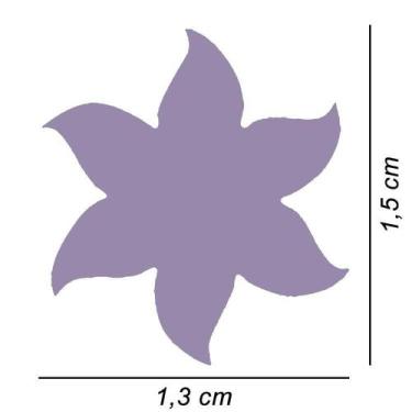 Imagem de Furador Premium Artesanal Toke e Crie - Regular, FLOR BP