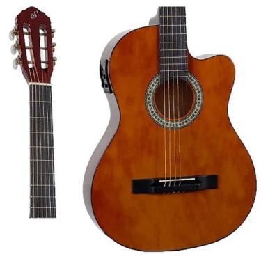 Imagem de Violão Giannini Aço Mini Jumbo, Envernizado