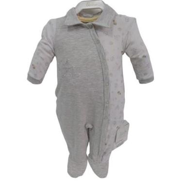 Imagem de Macacão Longo Bebê Menino Estampado Letut / Paraiso Rf 12753, Mescla, 