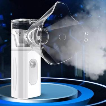 Imagem de Inalador/ Nebulizador Portatil Para Crianças e Adultos  - Mesh Nebuliz