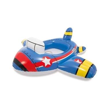Imagem de Boia Inflável Infantil Baby Bote Kiddie para Piscina com Assento 11kg Vermelho Intex