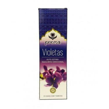 Imagem de Incenso Indiano Prema Violeta (cx=25)