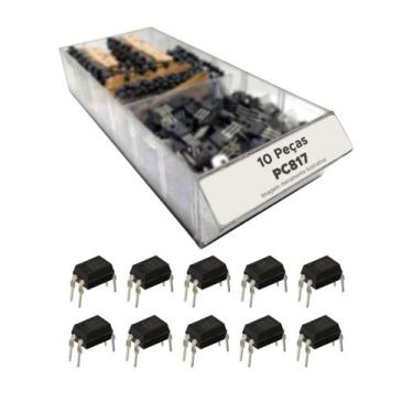 Imagem de 10x C.I. Pc 817 - Pc817 - Foto Acoplador = Optoacoplador - CHIPSCE