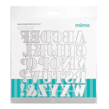 Imagem de Faca de Corte Mimo Embossing - Letras de Imprensa - 30 Pç