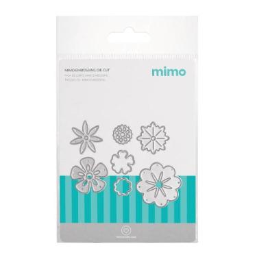 Imagem de Faca de Corte Mimo Embossing - Flores Variadas - 7 Pç