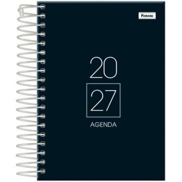Imagem de Agenda 2027 CLIFF Espiralpreta 160 Folhas 117 X 164 MM Pacote com 04 -