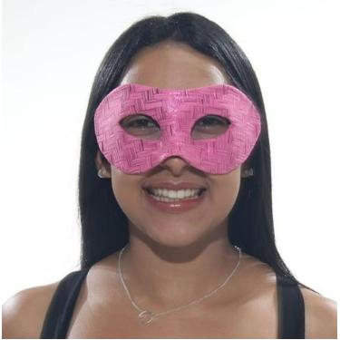 Imagem de Máscara Veneza Tecido Geométrico - Pink - Abrakadabra, UNICA, U