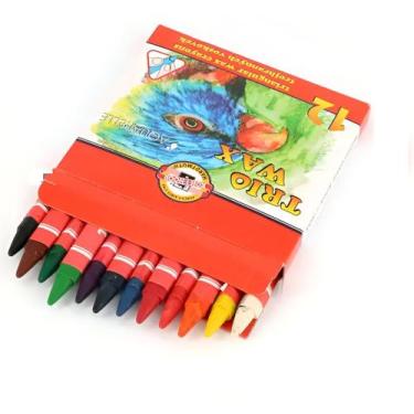 Imagem de Giz de Cera Aquarela Triangular C/ 12 Cores Koh I Noor - KOH-I-NOOR