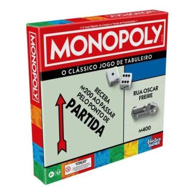 Imagem de Jogo Monopoly Clássico Jogo de Tabuleiro - Hasbro Games