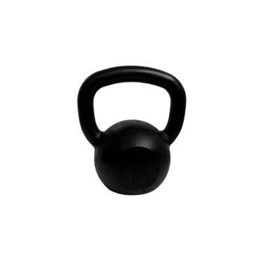 Imagem de Kettlebell Pintado 12 Kg Fundidos De Minas - Preto