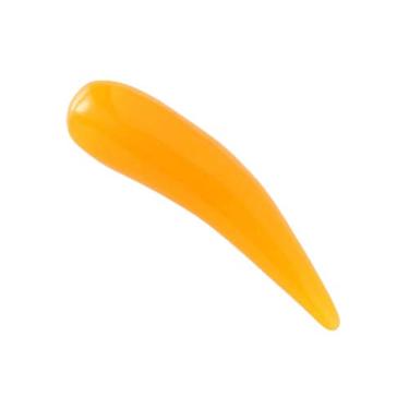 Imagem de Massageador corporal portátil cera de abelha resina massagem ferramentas para pescoço cabeça traseira 4 opções de formas Elitzia ETML1067 (palito de pontos laranja)