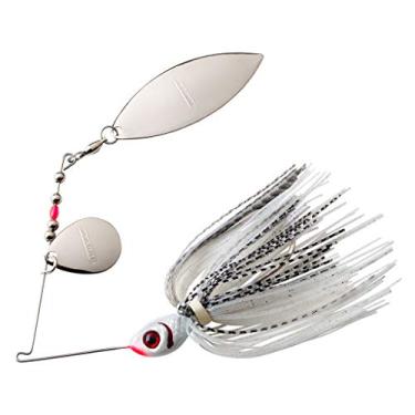 Imagem de BOOYAH Isca de pesca de robalo Blade Spinner-Bait, Silver Shad, Tandem (1/113.4 g)