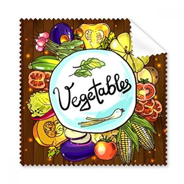 Imagem de Lenço de limpeza de repolho chinês vegetables Corn Redish, 5 peças