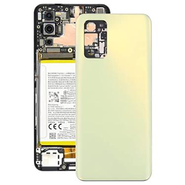 Imagem de HONGYAN Peças de substituição de telefone celular Tampa traseira original da bateria com moldura intermediária e lente de câmera para oppo realme q3 pro 5g / realme q3 pro carnival Acessórios telefôn