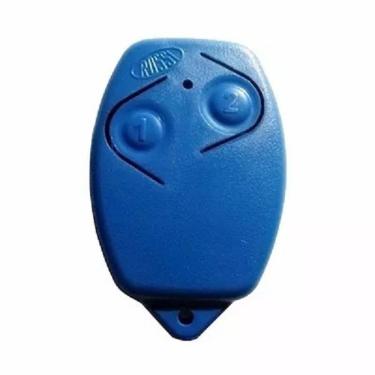Imagem de Controle Remoto Portão Eletrônico Rossi Cor Azul 433 Mhz