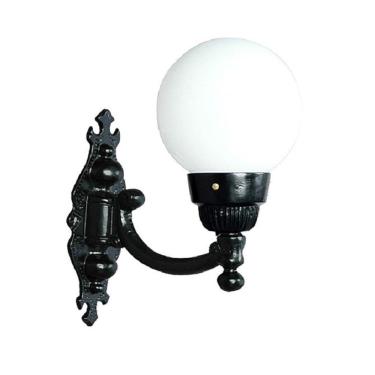 Imagem de Luminária Pequena 1 Com Braço Externa/Interna Alumínio 38cm