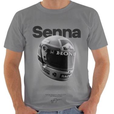 Imagem de Camiseta Camisa Lc 563 Ayrton Senna Do Brasil Formula 1 - Primus