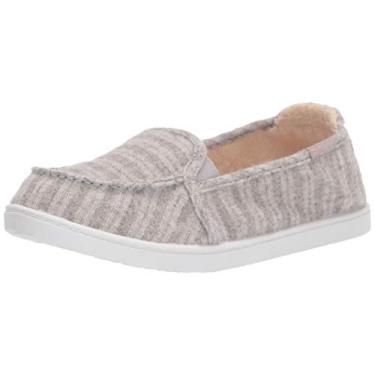 Imagem de Roxy Tênis feminino Minnow sem cadarço, Cinza mesclado Ex, 5