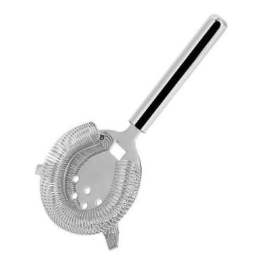 Imagem de Coador De Gelo Strainer Para Drinks E Coquetéis Em Aço Inox - Generic