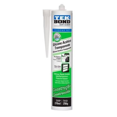 Imagem de Silicone Tubo Transparente 256G Tekbond