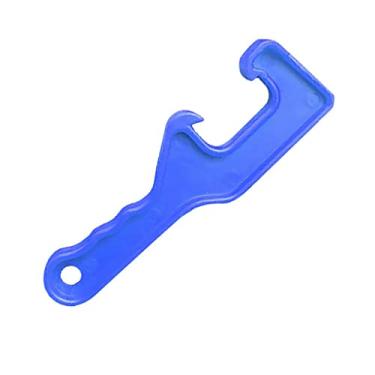 Imagem de Serenable Galão de plástico balde abridor tampa abridor ferramenta de abertura, azul, 21 cm * 6 cm