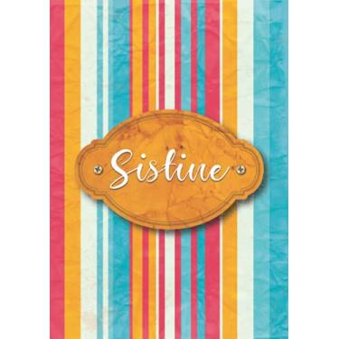 Imagem de Sistine: Taccuino A5 | Nome personalizzato Sistine | Regalo di compleanno per moglie, mamma, sorella, figlia ... | Design: carta colorata | 120 pagine a righe, piccolo formato A5 (14.8 x 21 cm)