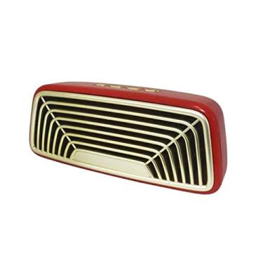 Imagem de CAIXA DE SOM RETRO VINTAGE BLUETOOTH FM VC-M270BT - VERMELHO