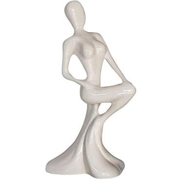 Imagem de Escultura Bailarina Ceramicas Pegorin Areia