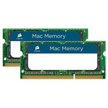Imagem de Memória Notebook DDR3 - 8GB (2x 4GB) / 1.066MHz - Corsair Mac - CMSA8GX3M2A1066C7