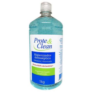 Imagem de Álcool Gel 70% Higienizador Antisséptico Prote & Clean 1Kg