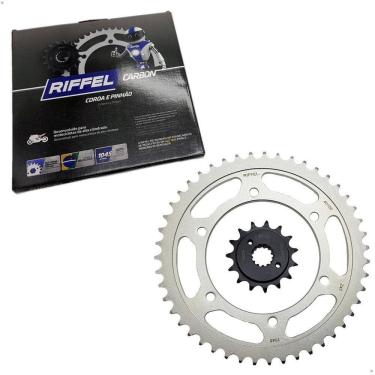 Imagem de Kit Coroa Pinhão Riffel Xl 700 Transalp Xl 600 Transalp