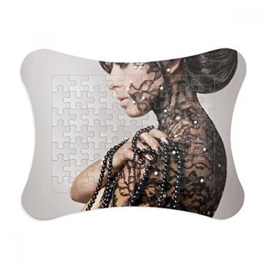 Imagem de Religião Nude Morena Beleza Corpo Gal Moldura de quebra-cabeça Decoração de Imagem Enfeite de Jogo Quebra-cabeça