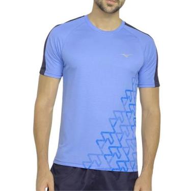 Imagem de Camiseta Mizuno Easy 4 Azul - Masculino
