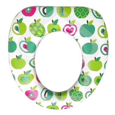 Imagem de Assento Infantil Decorado Frutas Redutor para Vaso Oval 