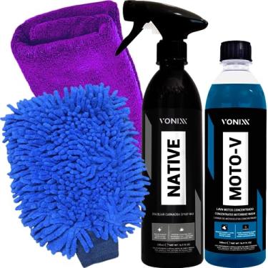 Imagem de Native Cera Liquida Spray Moto-V Shampoo Desengraxante Vonixx