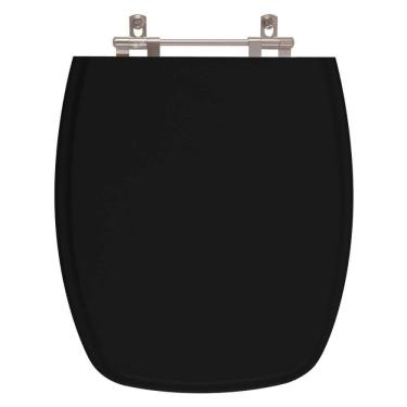 Imagem de Assento Sanitário Primula Plus Preto para vaso Fiori