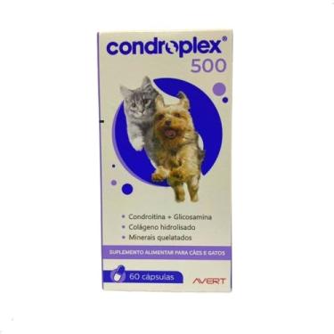 Imagem de CONDROPLEX 500 - SUPLEMENTO PARA CÃES E GATOS - AVERT - 60 CÁPSULAS - 60 CÁPSULAS