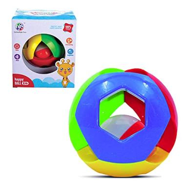 Imagem de Kopeck Bola Chocalho Infantil com Formas e Colorida Pica Pau Brinquedos