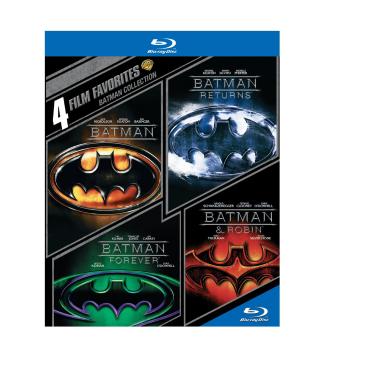 Imagem de 4 Film Favorites: Batman Collection (Batman / Batman Returns / Batman Forever / Batman & Robin) [Blu-ray]