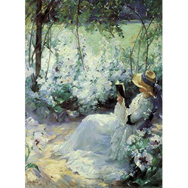 Imagem de Deliciosa Solidão de Frank Bramley - 30x41 - Tela Canvas Para Quadro
