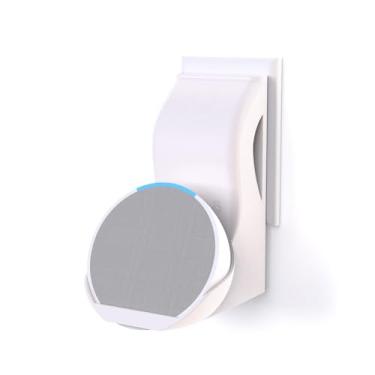 Imagem de Suporte de Tomada para Alexa Echo Pop Amazon Som Parede