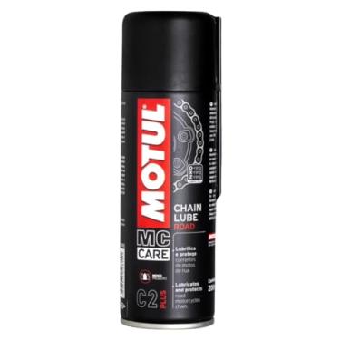 Imagem de SPRAY LUBRIFICANTE DE CORRENTES MOTOS STREET RUA MOTOBOY URBANO - MOTUL - C2+ PLUS CHAIN LUBE - 200 ML