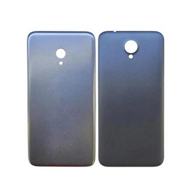 Imagem de SHOWGOOD para Vodafone Smart Turbo 7 500 VFD500 Tampa de bateria porta traseira para Vodafone Smart Prime 7 VFD600 invólucros acessórios de capa (VFD600 preto)