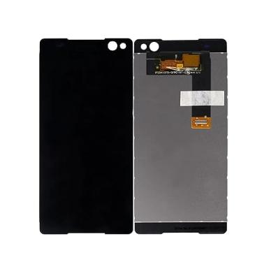 Imagem de SHOWGOOD Digitalizador de tela sensível ao toque para Sony Xperia C5 Ultra E5506 E5533 E5563 com moldura para substituição LCD Sony C5 (preto com moldura)