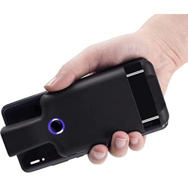 Imagem de Scanner de código de barras Bluetooth 1D sem fio com clipe traseiro ajustável e portátil, scanner de código de barras compatível com iPhone Android iOS para armazém, biblioteca de livraria de inventário