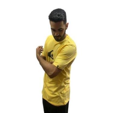 Imagem de Camiseta Quiksilver Comp Logo  Colors Amarelo-Masculino