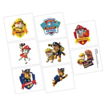 Imagem de amscan Paw Patrol Tattoos 16ct