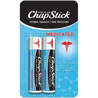 Imagem de Lip Balm Chap Stick Classic Medicated Hidratante - Kit com 2 Unidades